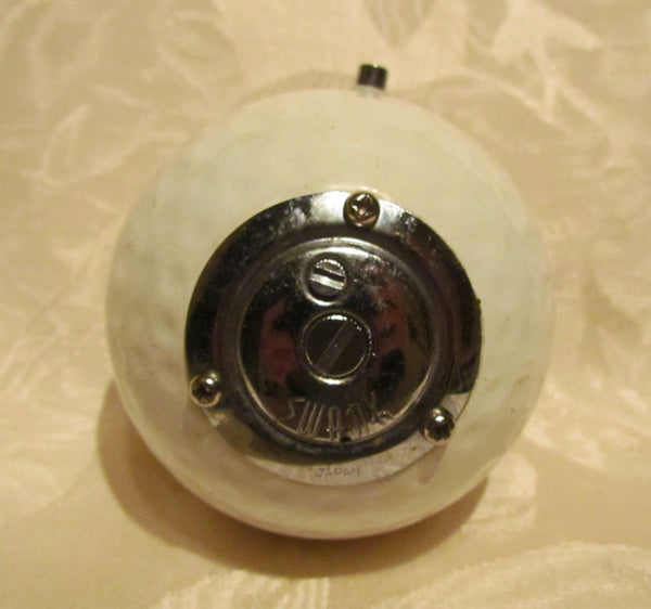 Golf Ball Lighter 1960s SWANK Working Table Lighter
