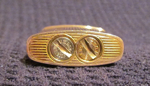 Evans Baron Lighter Art Deco Gold Working Pocket Lighter