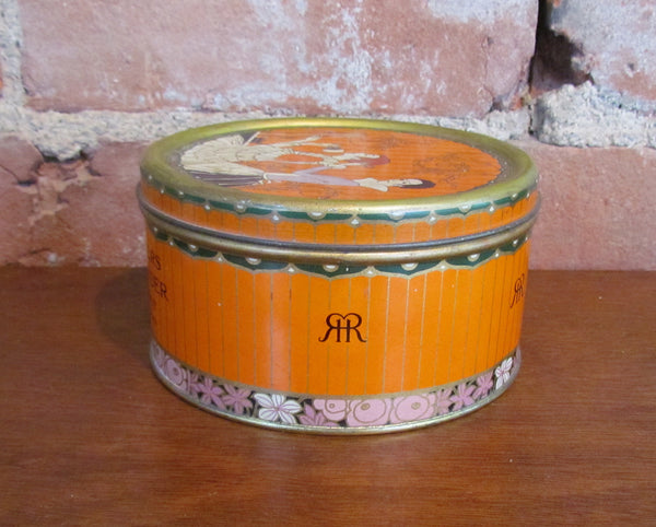 Vintage Richard Hudnut Three Flowers Dusting Powder Tin