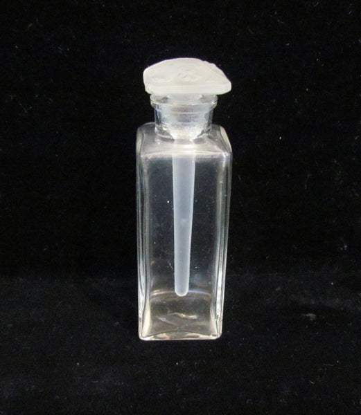 Antique Three Flowers Perfume Bottle Richard Hudnut