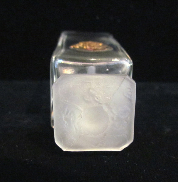 Antique Three Flowers Perfume Bottle Richard Hudnut