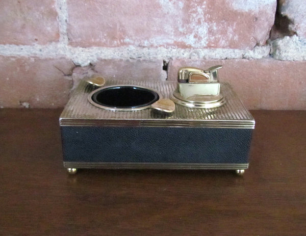 Evans Lighter Ashtray Holder 1950's Cocktail Table Set