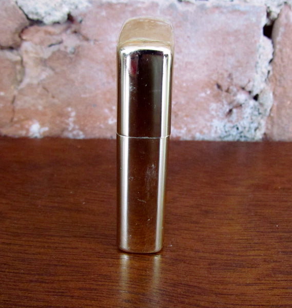 Winston Pocket Lighter 1990s Eagle Flip Top Windproof Gold Lighter Working