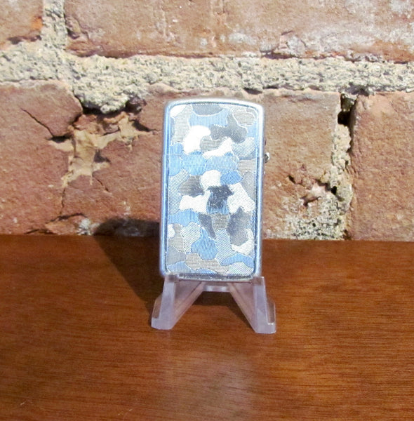 Vintage Silver Storm King Windproof Lighter Flip Top