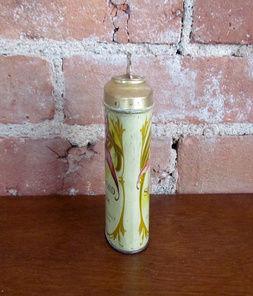 1920s Sweet Orchid Talcum Powder Tin Richard Hudnut Rare