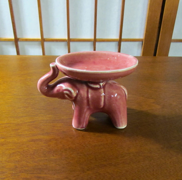 1940s Pink Elephant Soap Dish Made In Japan