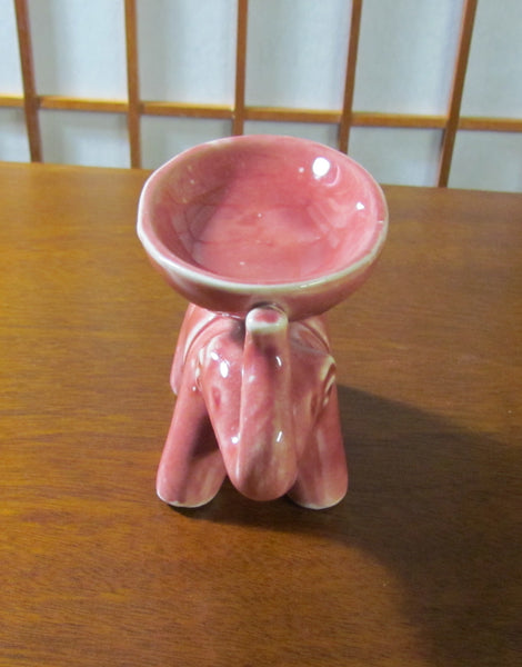 1940s Pink Elephant Soap Dish Made In Japan