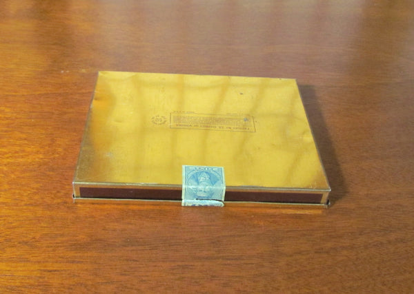 Chesterfield Cigarette Tin Vintage Flat Metal Tobacco Box