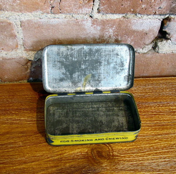 Gail & Ax Navy Tobacco Tin Antique Advertising Metal Box