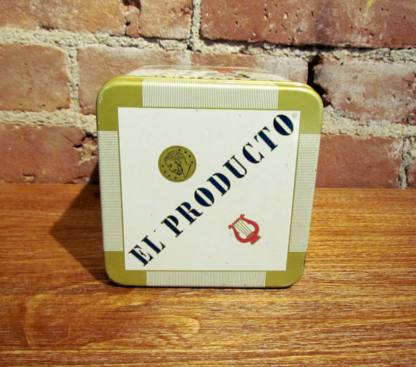 El Producto Cigar Tin Advertising Store Display Humidor Holds 50