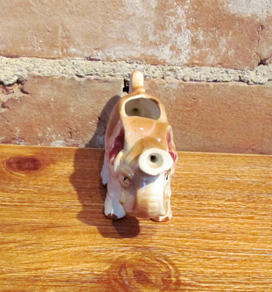 Vintage Elephant Creamer Small Pitcher Japan