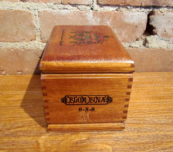 Arturo Fuente Flor Fina Handmade Wooden Cigar Box Dominican Republic Limited Addition