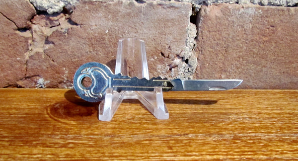 Vintage Key Shaped Pocket Knife