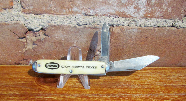 Vintage Advertising Agway Celluloid Pocket Knife