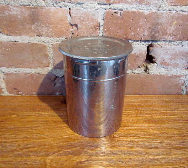 Antique Kodak Film Tank Developing Chrome Metal Canister Patient 1907