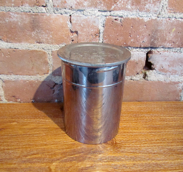 Antique Kodak Film Tank Developing Chrome Metal Canister Patient 1907
