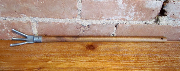 1930's Park-Aid Back Scratcher Unique Hand/Garden Tool Wood & Metal Patent Pending