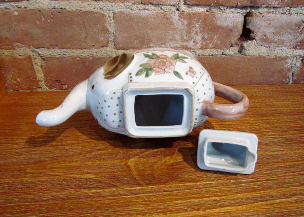 Vintage Elephant Teapot Ceramic Tea Pot Kitchen Décor