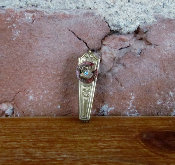 Antique Tie Clip Loyal Order Of Moose PAP