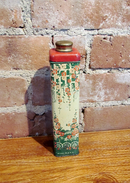 Rare Garden Fragrance Talcum Powder Tin Duval Products Co.