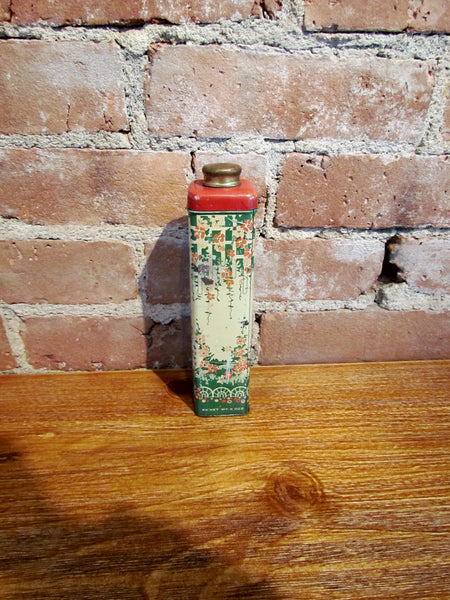 Rare Garden Fragrance Talcum Powder Tin Duval Products Co.