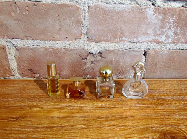 Vintage Mini Perfumes Bottles 4 Lauren, Spellbound, Van Cleef & Arpels