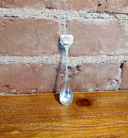 Vintage Little White House Warm Springs, GA Silver Spoon Made In Holland
