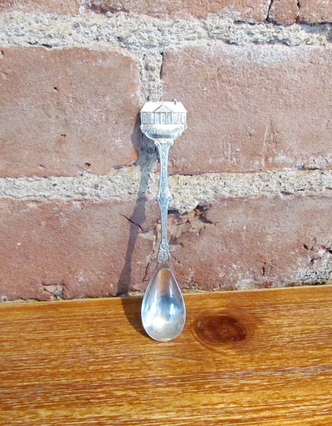 Vintage Little White House Warm Springs, GA Silver Spoon Made In Holland