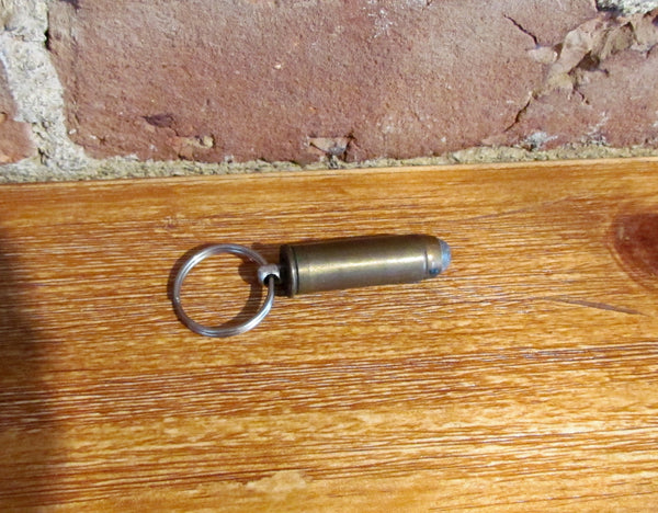Vintage Hollow Point Bullet Keychain