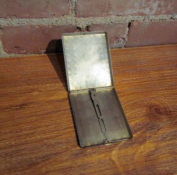 E B M Co. Cigarette Case  Edwardian Card Case Antique