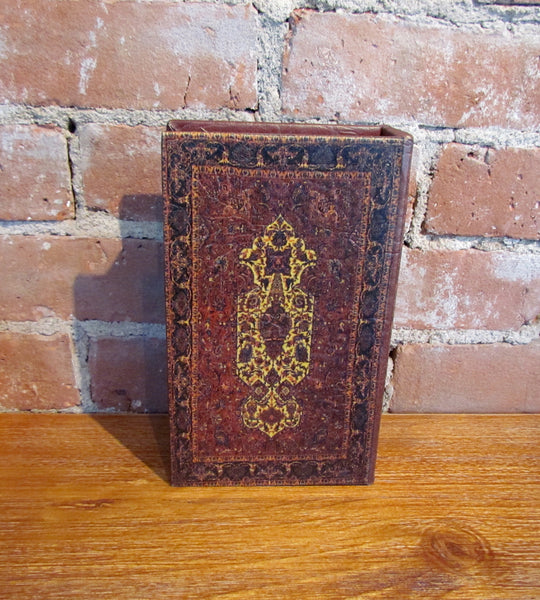Antique Style Book Box Valuable Hideaway
