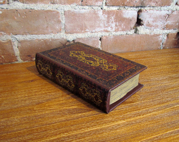 Antique Style Book Box Valuable Hideaway