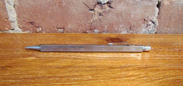 1940's German Mechanical Propelling Pencil Ruler Rare Germany US Zone