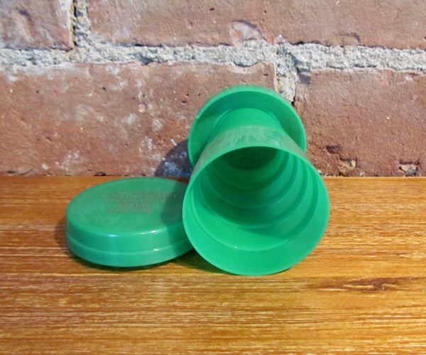 1940s Plastic Collapsible Travel Drink Cup Pill Container Miller Auto Repair Allentown, PA Advertising