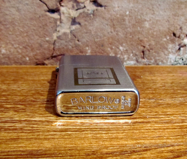 Barlow Windproof Lighter TAIT Pumps Since 1908 Advertising Flip Top