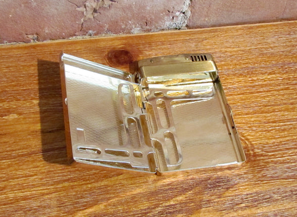 1950's Enamel Cigarette Case Lighter NIB
