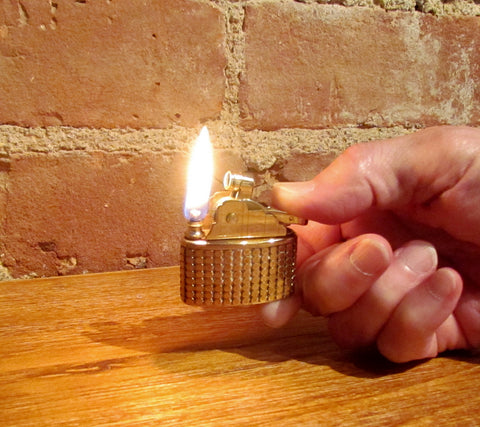 1950s Gold Mesh Lighter Mad Men Working