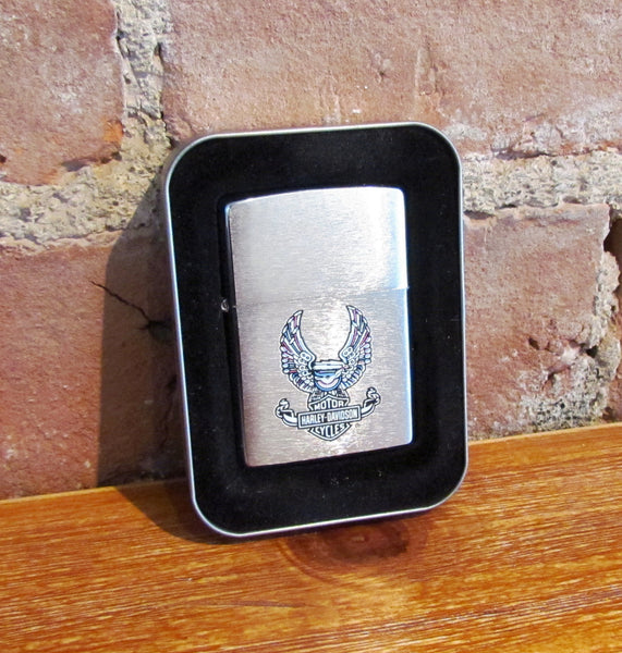 Zippo Harley Davidson 2000 XVI Lighter Unused Original Case & Warranty