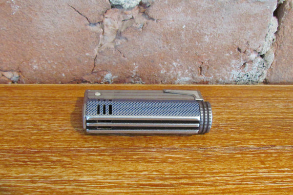 Vintage IMCO G11 Silver Trench Wind Proof Lighter Working