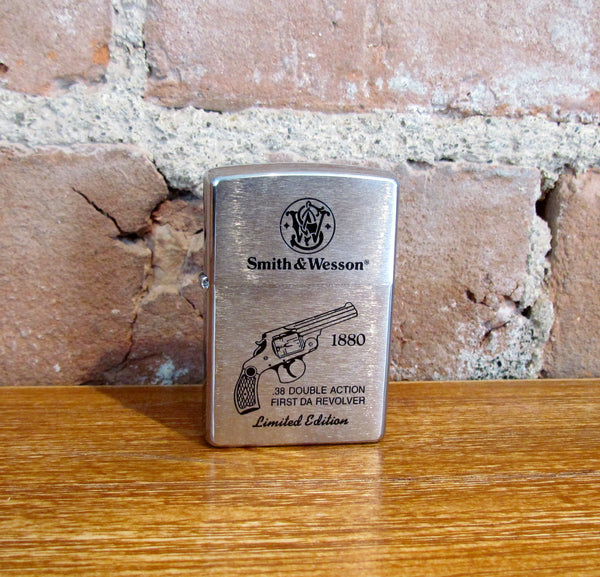 Zippo Smith & Wesson XV Lighter Unused Sealed Original Case & Warranty Limited Addition