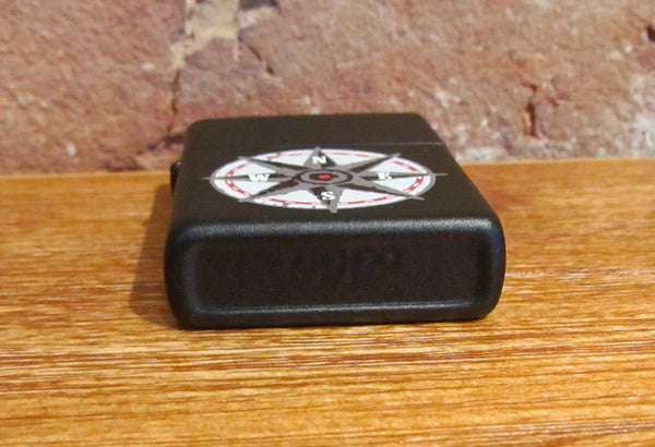 1997 Zippo Marlboro Compass Pocket Lighter USA Excellent Working Condition