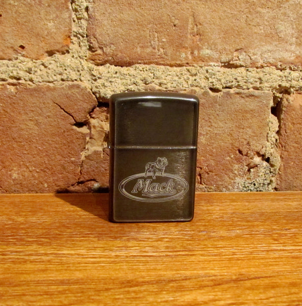 Vintage Zippo Mack Trucks Advertising Pocket Lighter USA Excellent Unused Condition