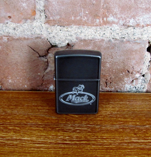 Vintage Zippo Mack Trucks Advertising Pocket Lighter USA Excellent Unused Condition
