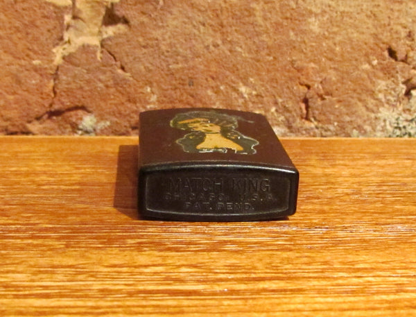 Vintage Match King Bakelite Permanent Match Lighter