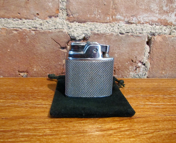 1940s Ronson Sport Silver Mesh Pocket Lighter Working