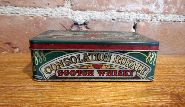 Vintage Consolation Royale Scotch Whisky Gentlemen's Playing Cards Tin