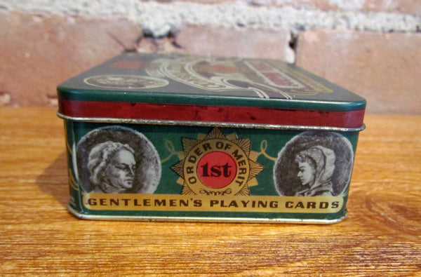 Vintage Consolation Royale Scotch Whisky Gentlemen's Playing Cards Tin