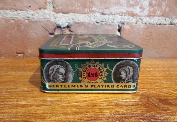 Vintage Consolation Royale Scotch Whisky Gentlemen's Playing Cards Tin