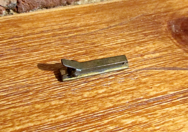 Antique Abalone Tie Bar Clip or Tie Tack