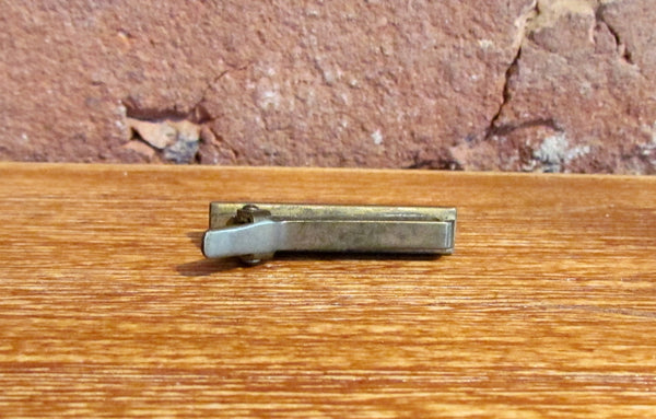 Antique Abalone Tie Bar Clip or Tie Tack